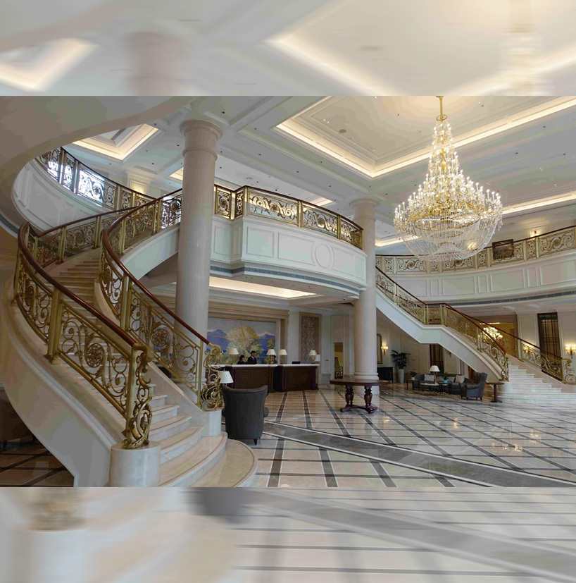 华为贵安云上屯数据中心铜艺栏杆